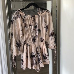 FP floral romper. Worn once, perfect condition.